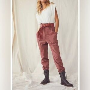 Free people baggy brandy pink